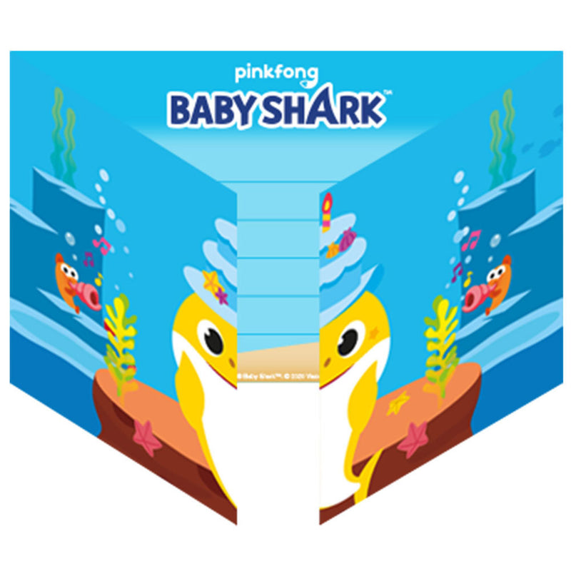 Amscan "Baby Shark" - Hai Kinder Geburtstag Partydekoration Partygeschirr
