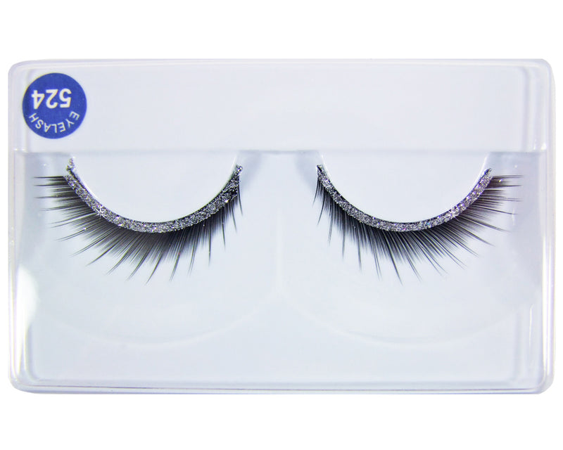 Künstliche Wimpern Glitter Stripes