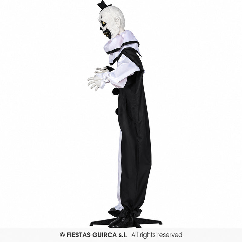 Halloween Figur "Terror Clown" Animiert | 205 cm - Bewegung, Sound & Licht