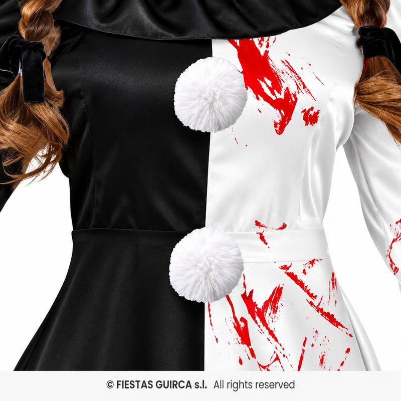 "Terror Clownin" Kostüm für Damen | 2-tlg.