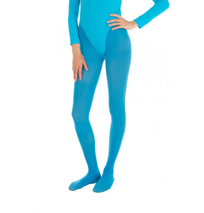 Strumpfhose blickdicht 60 DEN Türkis L-XL