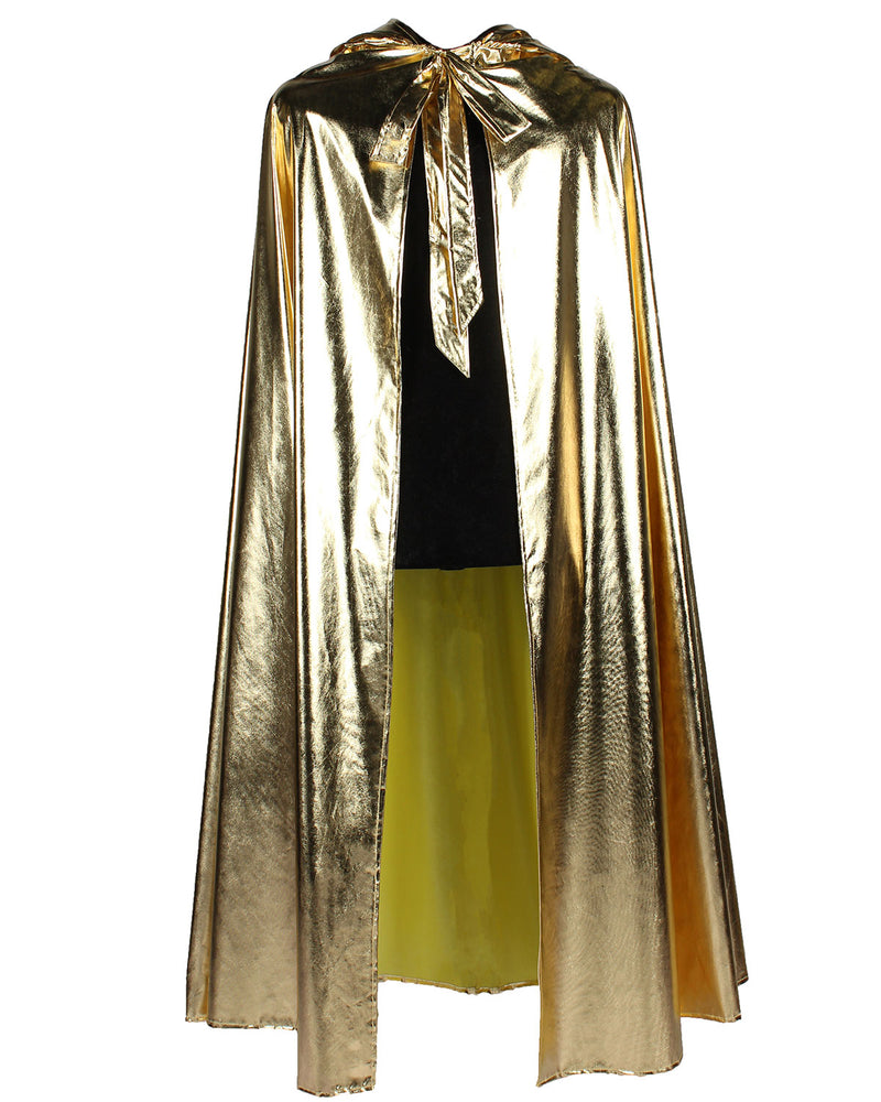 Space Umhang mit Kapuze "Galaxy" | Gold - Alien Kostüm