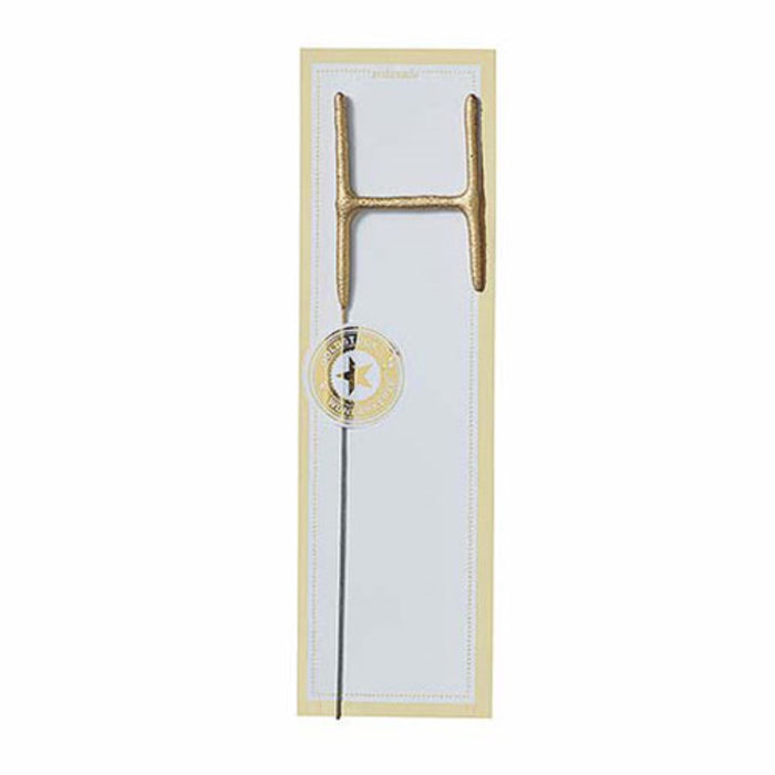 Wunderk. Buchstabe Classic H 6,5cm 35s | Gold