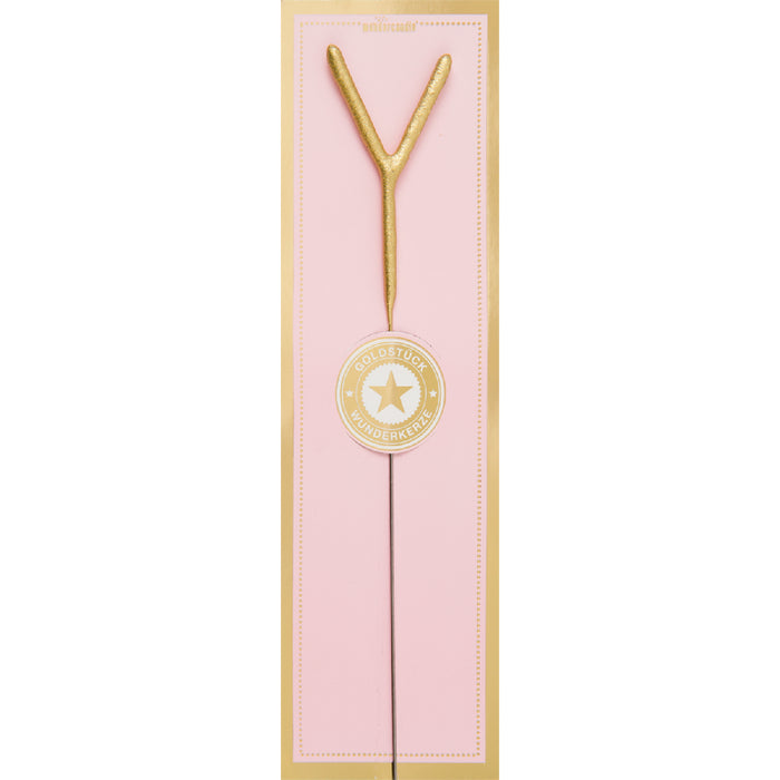 Wunderk. Buchstabe Classic Y 6,5cm 35s | Gold