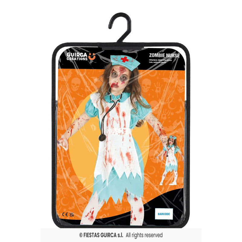 "Zombie Krankenschwester" Kostüm für Mädchen | 3-tlg.