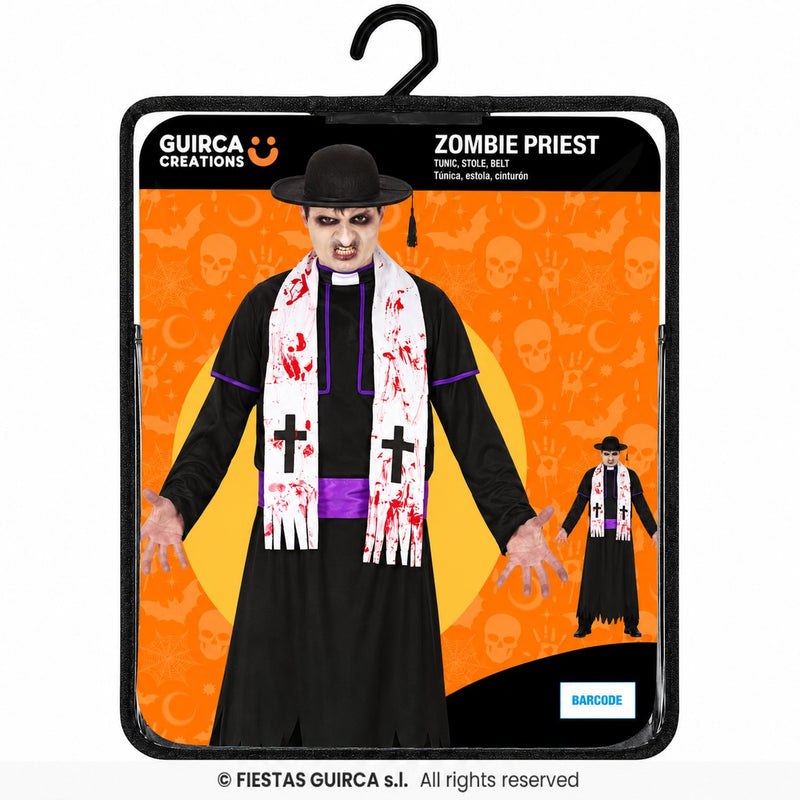 "Zombie Priester" Kostüm für Herren | 3-tlg.