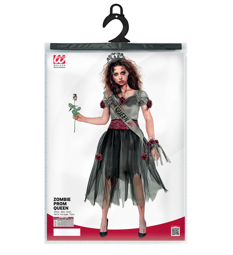 "Zombie Schönheitskönigin" Kostüm für Damen | 5-tlg.