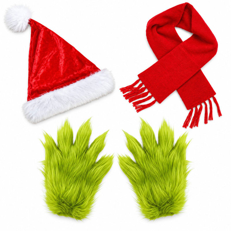 "The Grinch" Zubehör Set 3-tlg. | Mütze, Schal und Handschuhe